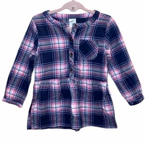 Carters Plaid Shirt size 2T
